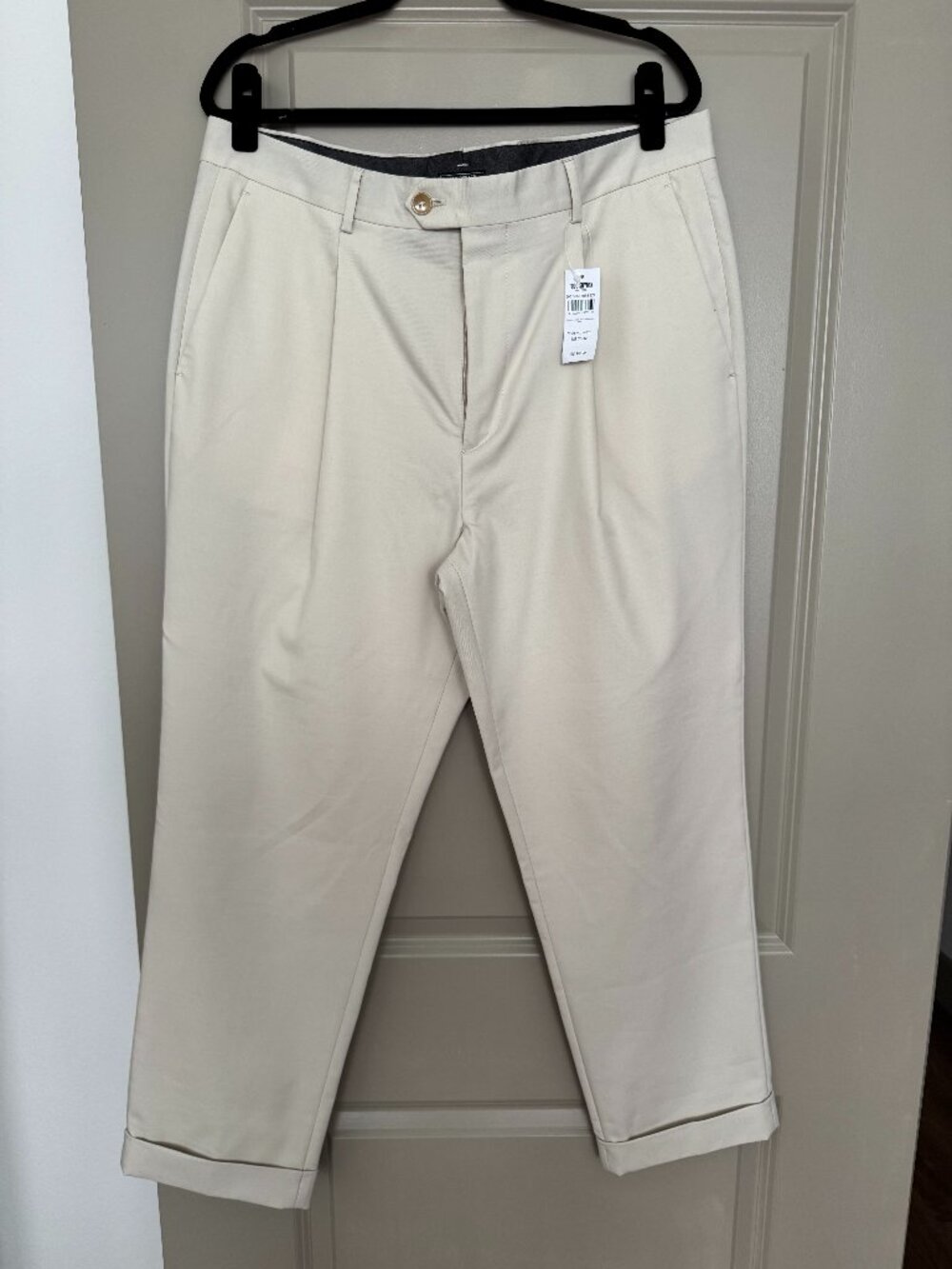 Todd Snyder Wool Cotton Madison Trouser in Coastal White NWT 36x32